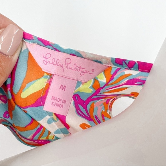 Lilly Pulitzer silk top - Picture 2 of 3